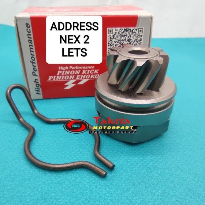 Promo Gigi Pinion Kick Starter Suzuki Address Nex 2 Nex FI Lets Gigi 9 Original