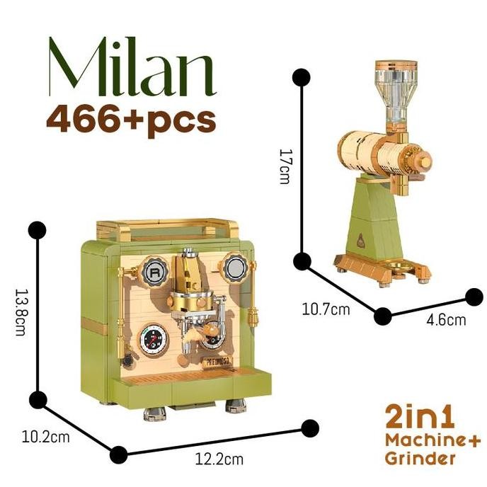 READY MAINAN BALOK MESIN KOPI BLOCK CITY / DECOOL COFFEE VENDING MACHINE