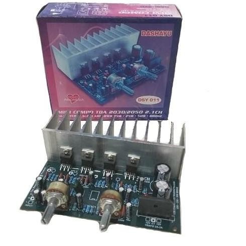 Kit Ampli. Mini Compo Home Theater 2.1 Channel IC TDA 2030 DSY 011 DISKON