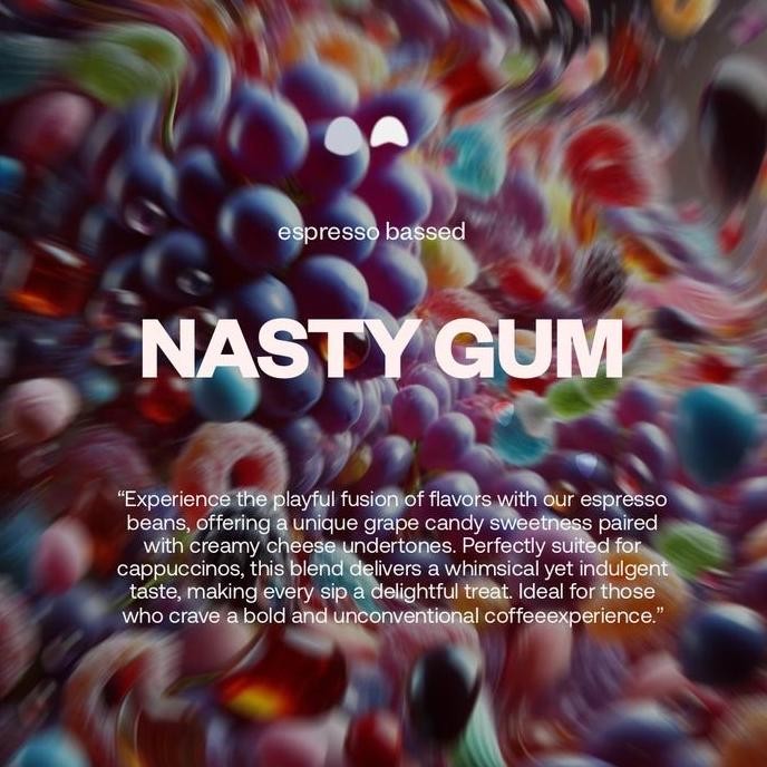 

READY BIJI KOPI ESPRESSO NUSTY GUM - ARABIKA ROASTED BEANS SPECIALTY