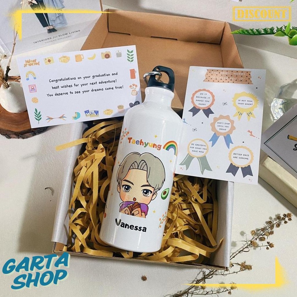 

Tumbler Kpop / Hampers Tumbler Kpop Custom / Hampers Wisuda / Kado Ulang Tahun By Gifttale Terlaris! Produk Ini Banyak Dicari