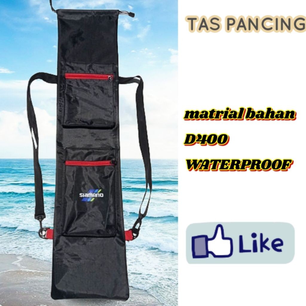 Tas pzncing joran tegek model gendong juga bisa slempang. ukuran 20 × 100
