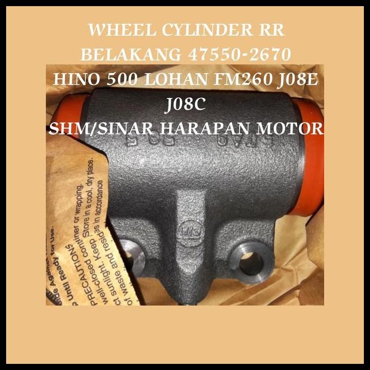 DISKON MASTER REM HINO 500 LOHAN FM260 47550-2670 WHEEL CYLINDER MASTER REM 