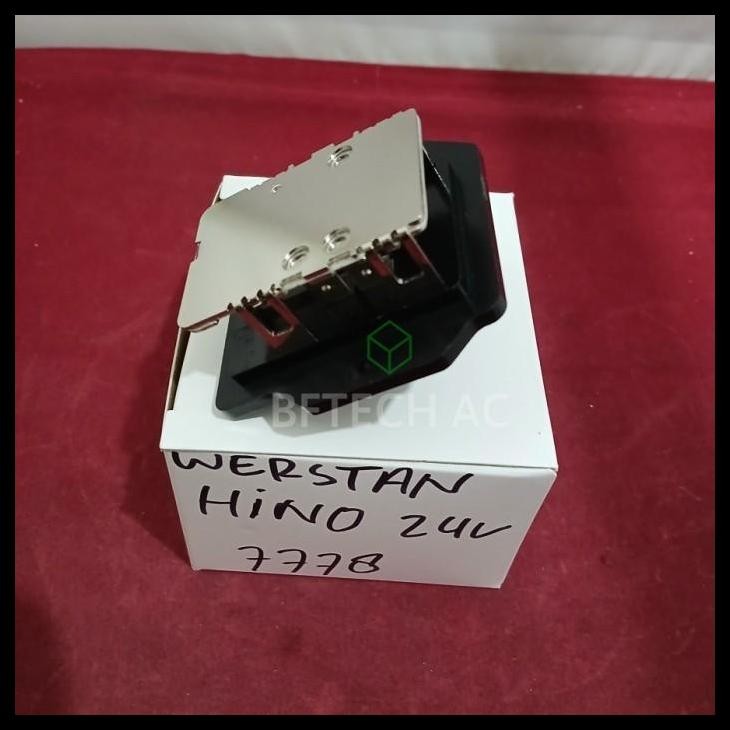 GRATIS ONGKIR WERSTAN HINO 24 VOLT BLOWER RESISTOR AC MOBIL BFTECH 