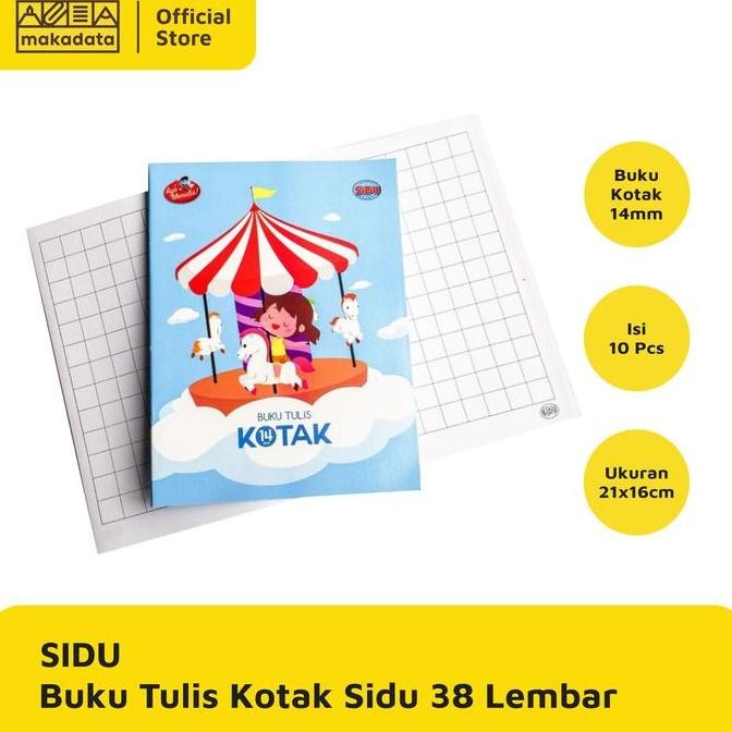 

Buku Kotak Besar Mandarin 1.5Cm Sidu 38 Lembar (1 Pack)