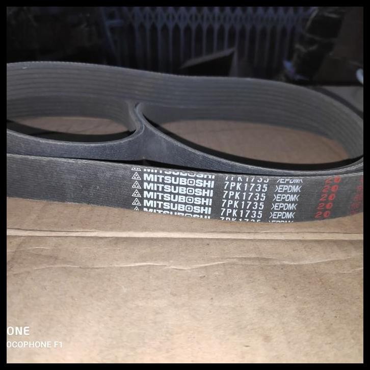 BEST DEAL MITSUBOSHI FAN BELT 7PK1735 EPDM TALI KIPAS FANBELT 7PK 1735