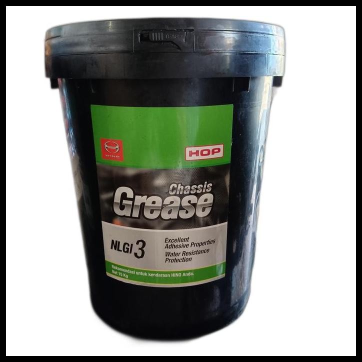 DISKON HINO HOP NLGI-3 PELUMAS MINYAK GEMUK/CERBI CHASIS/STEMPET NLGI3 15KG 