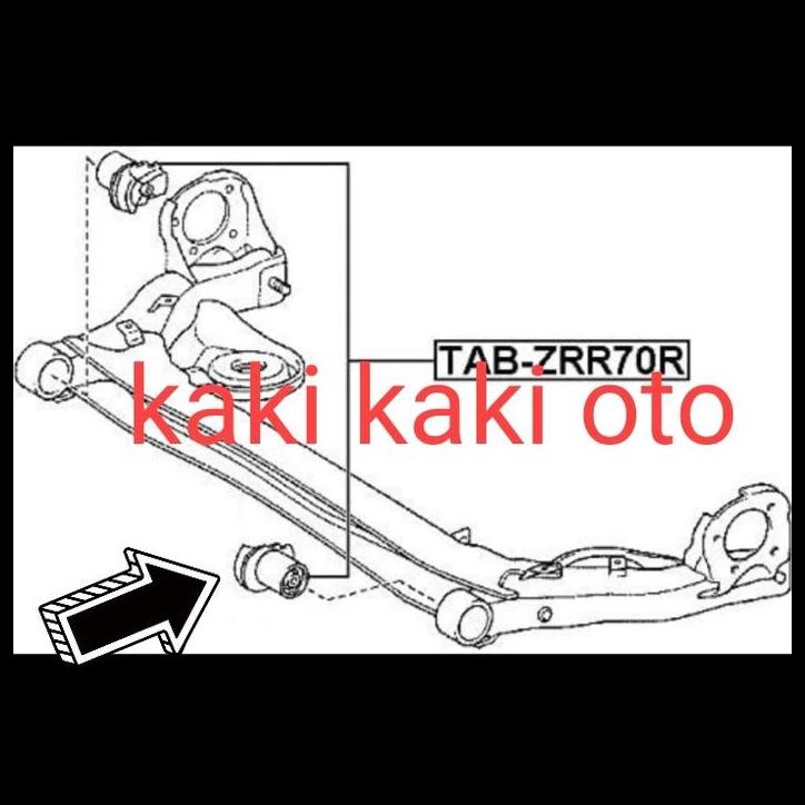 DISKON BUSH BUSHING ARM BOSH SAYAP BUSHING SUSPENSI BELAKANG VOXY NEW VOXY 