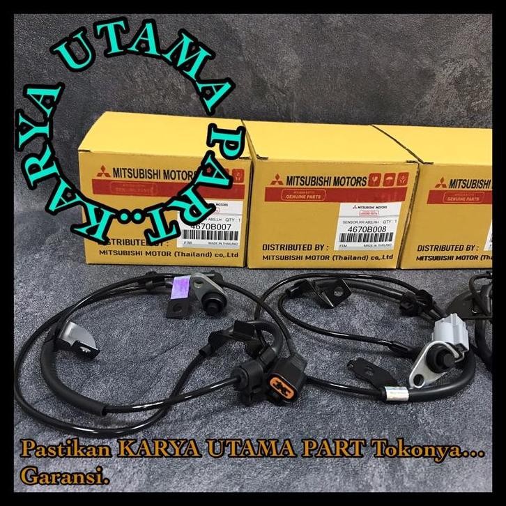 TERMURAH SENSOR ABS DEPAN/BELAKANG KIRI/KANAN1 SET/4PCS MITSUBISHI ALL NEW TRITON 2.5CC KL3T 4670B00