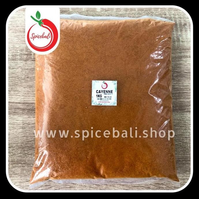 

Original Cayenne Pepper Powder 1 Kg - Bubuk Cabai Merah Pedas Murni Halal