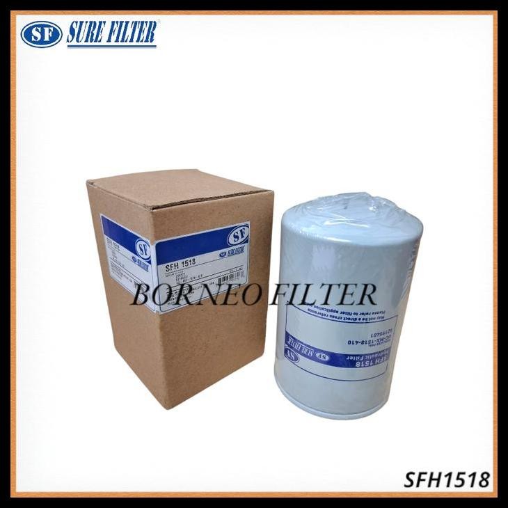DISKON SFH1518 SURE HYDRAULIC OIL FILTER P550268 J8630518 BT366-10 HF6173 HC-7905 HC7905 P565243 HF7