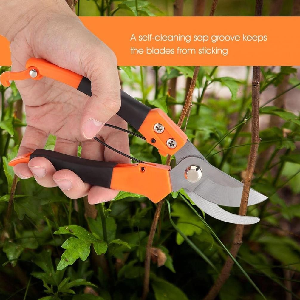 Dahan gunting taman tanaman rumput kebun gunting gunting taman kecil pemangkas tanam Sangat tajam