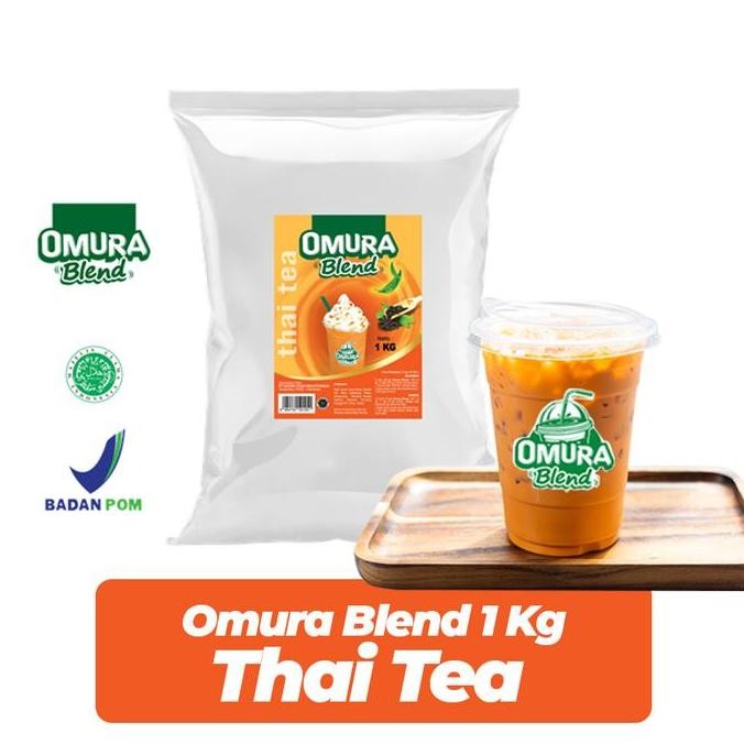 

Original Omura Thai Tea Powder Drink 1kg Bubuk Minuman Rasa Thai Tea Premium Omura Blend