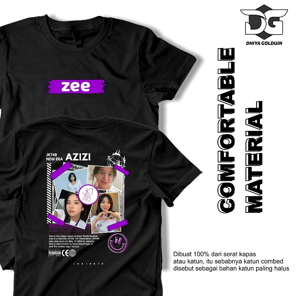 Promo Kaos Zee Jkt48 New Era Kaos Distro Pria Original 100% Premium Bandung Baju Pria Wanita Keren D