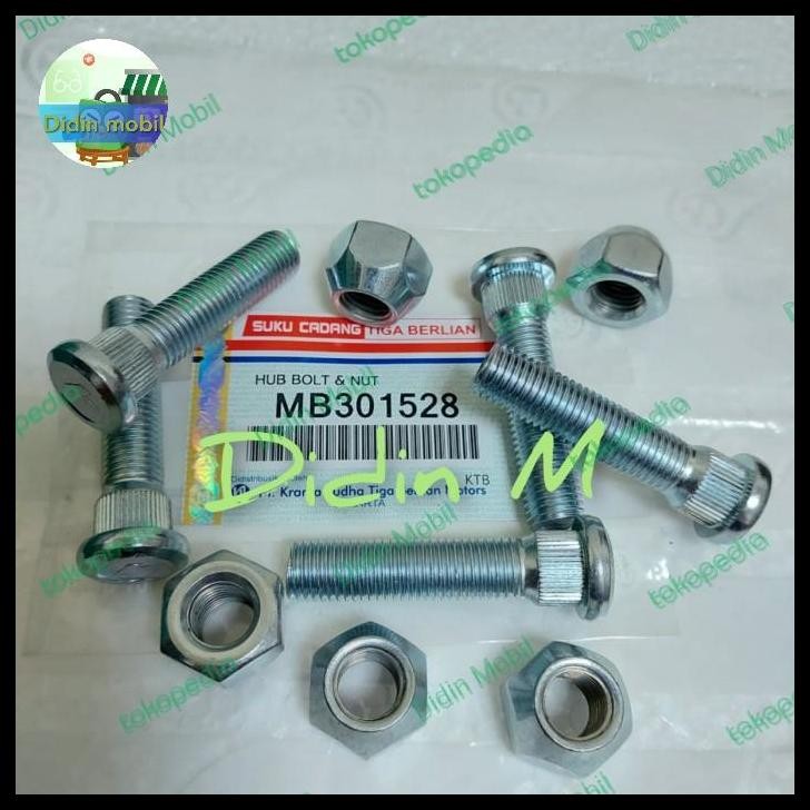 GRATIS ONGKIR BAUT RODA + MUR (LONG) MITSUBISHI L300 ORI 