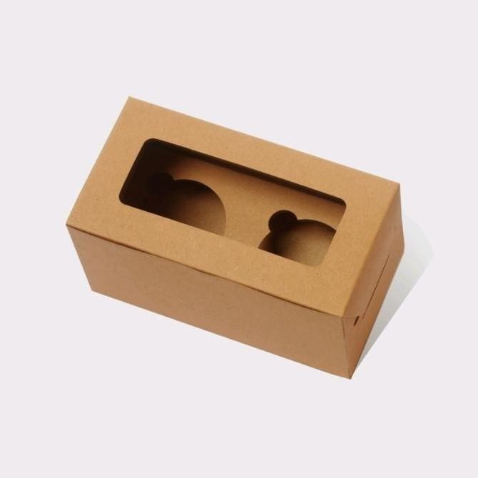 

New - Kardus Cupcake 2 Lubang