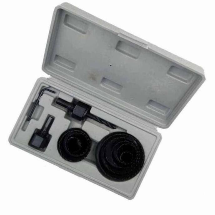Hole Saw Set 11 Pcs HoleSaw Kit Mata Bor Pelubang Kayu Pipa Hidroponik