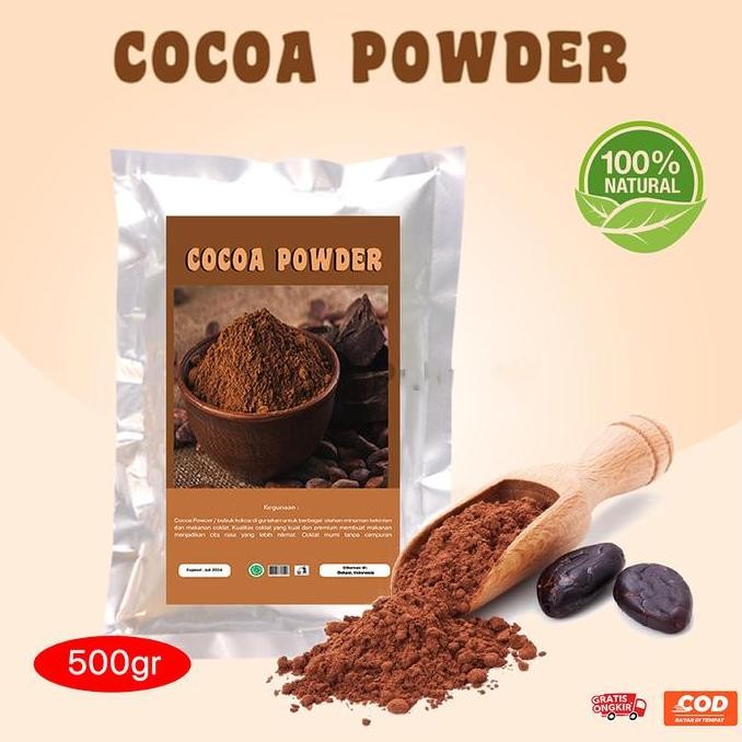 

Original BT Cocoa Powder Premium 500g / 1Kg - Bubuk Cokelat Murni Asli