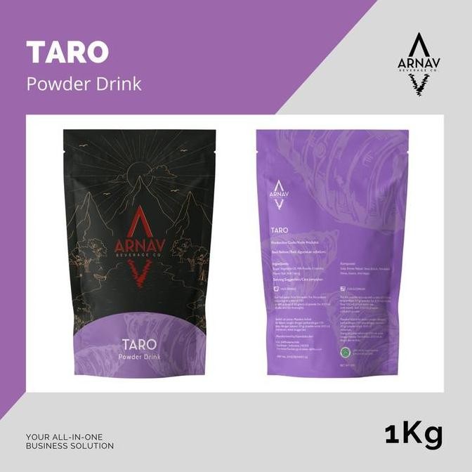 

Original Arnav Taro Powder Drink 1Kg - Bubuk Minuman Talas Ungu Premium