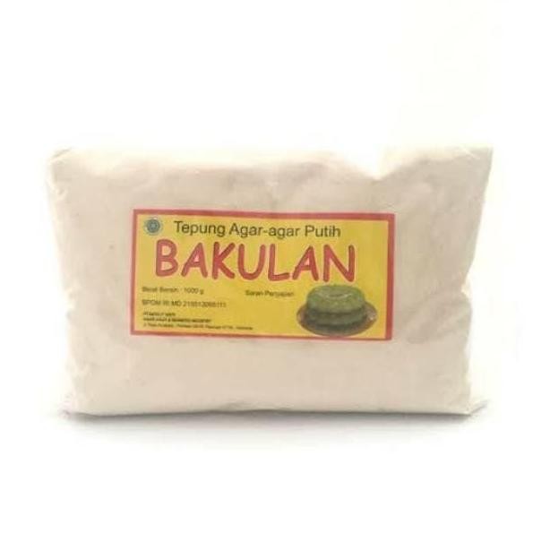 

Original Agar-agar Bubuk Murni 100gr - Bakulan Powder Repack Plain Tanpa Vanili