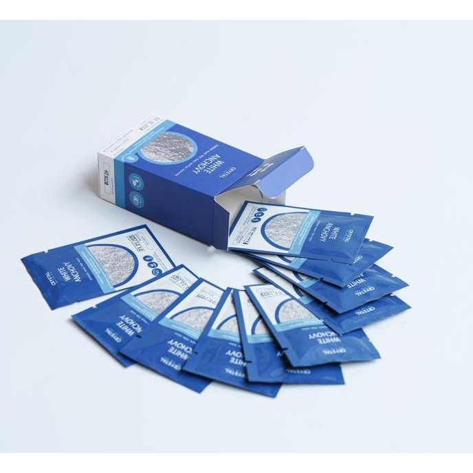 

Original Crystal of the Sea White Anchovy Powder - Bubuk Ikan Teri 10 Sachet (4gr) Kaldu Umami