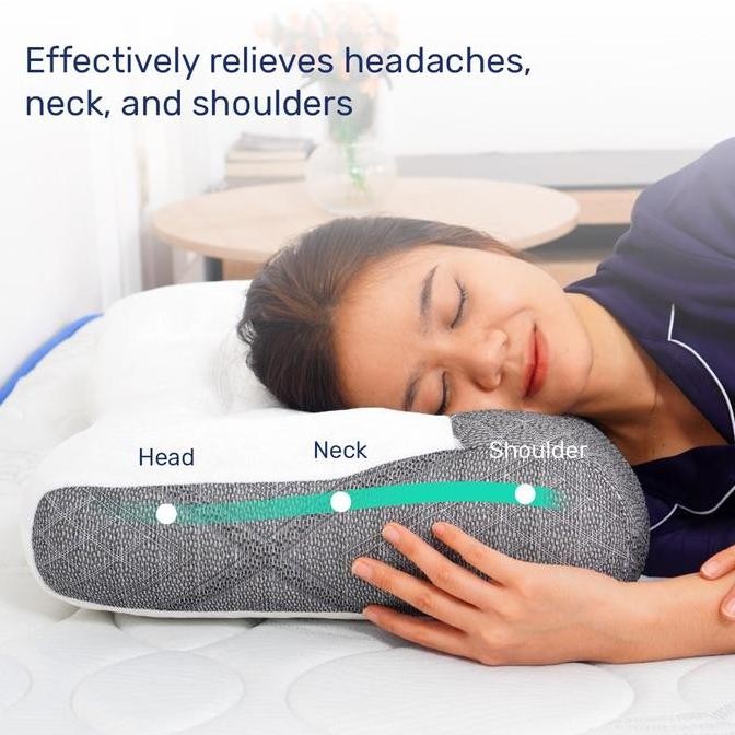 BASIC Springbed Bantal Contour Kesehatan