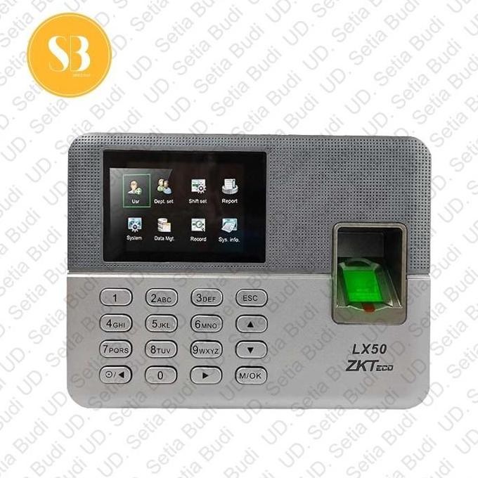 Promo Mesin Absensi Sidik Jari Fingerprint ZK Teco LX50 COD
