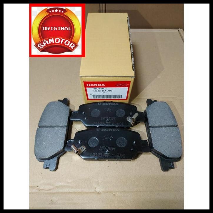 DISKON KAMPAS REM BELAKANG - BRAKE PAD REAR ALL NEW CRV 43022-TLA-A00 