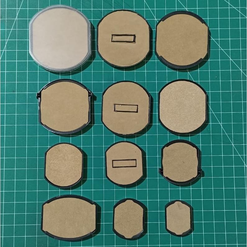 

Stamp Pad Self ink SHINY BULAT OVAL / Bantalan Stempel SHINY RB3