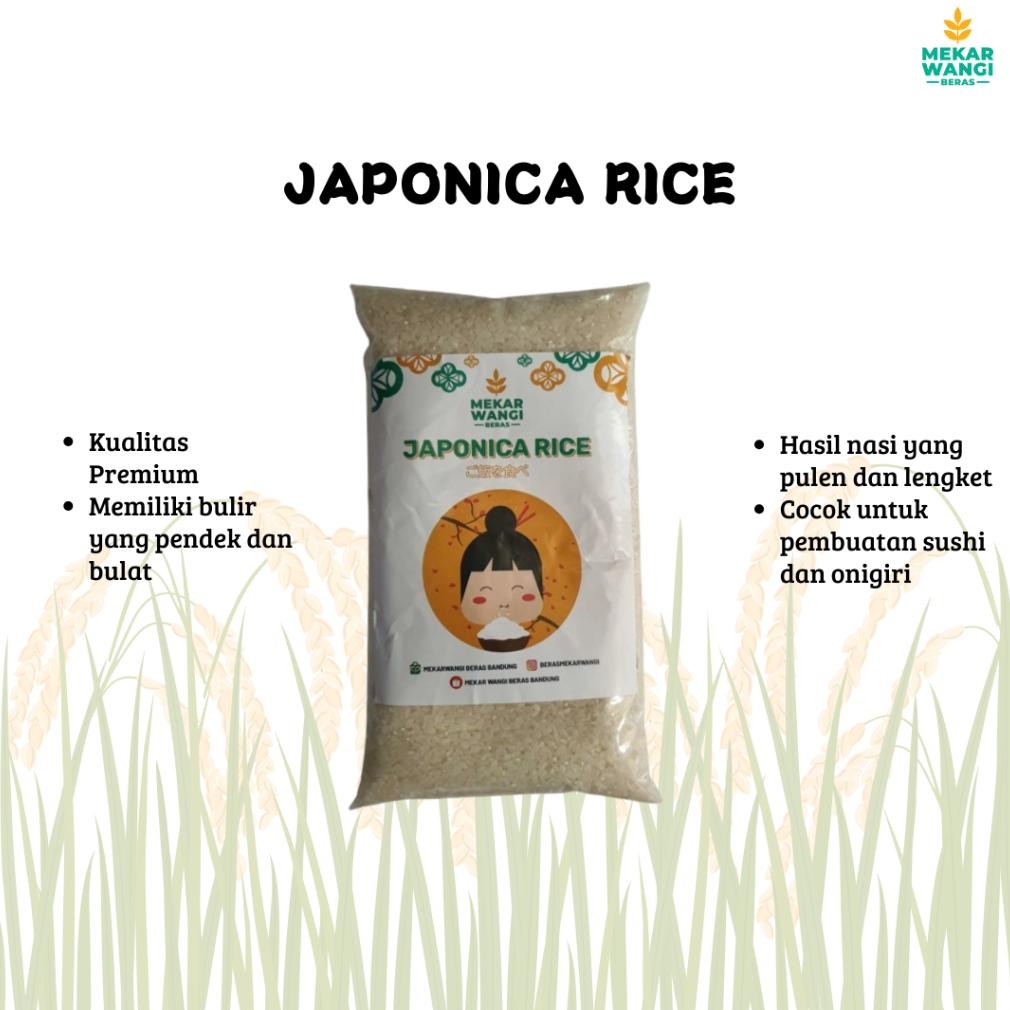 

BERAS JEPANG JAPONICA RICE 1kg Nugi