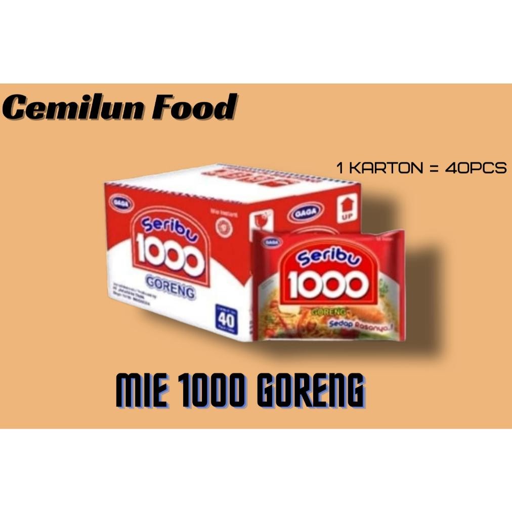 

C1 Gaga Mie 1000 varian goreng spesial 1 dus isi 40 bungkus Harga Promo Termurah Bisa COD Nugi