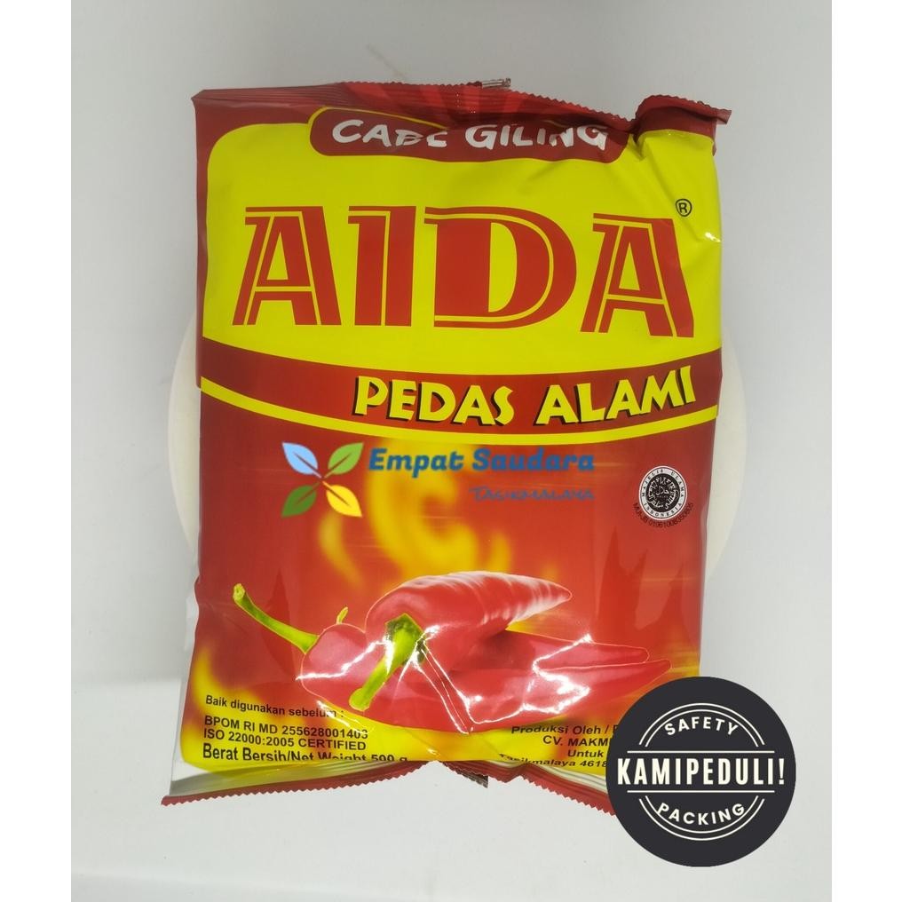 

Cabe Bubuk Aida 500 Gr Pedas Alami Tasikmalaya Nugi