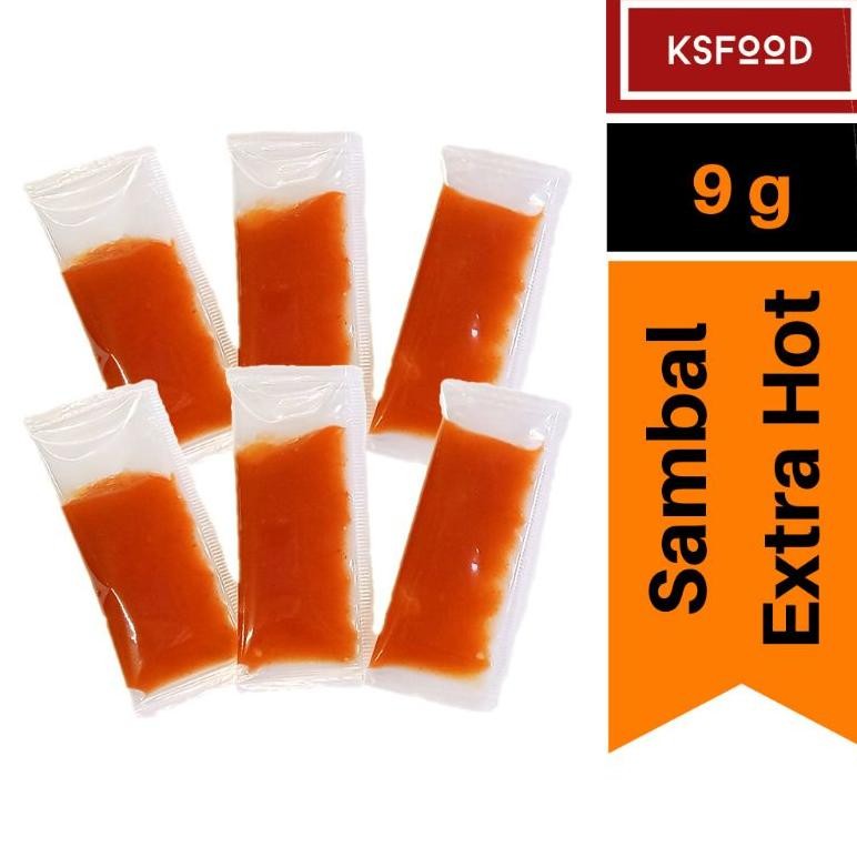 

Hermanns Sambal Extra Hot 9 gram (Isi 100 Sachet) Nugi
