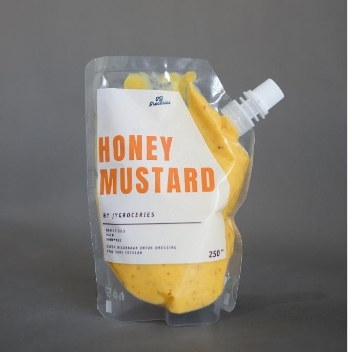

Saos Honey Mustard Halal Creamy 250ml Nugi