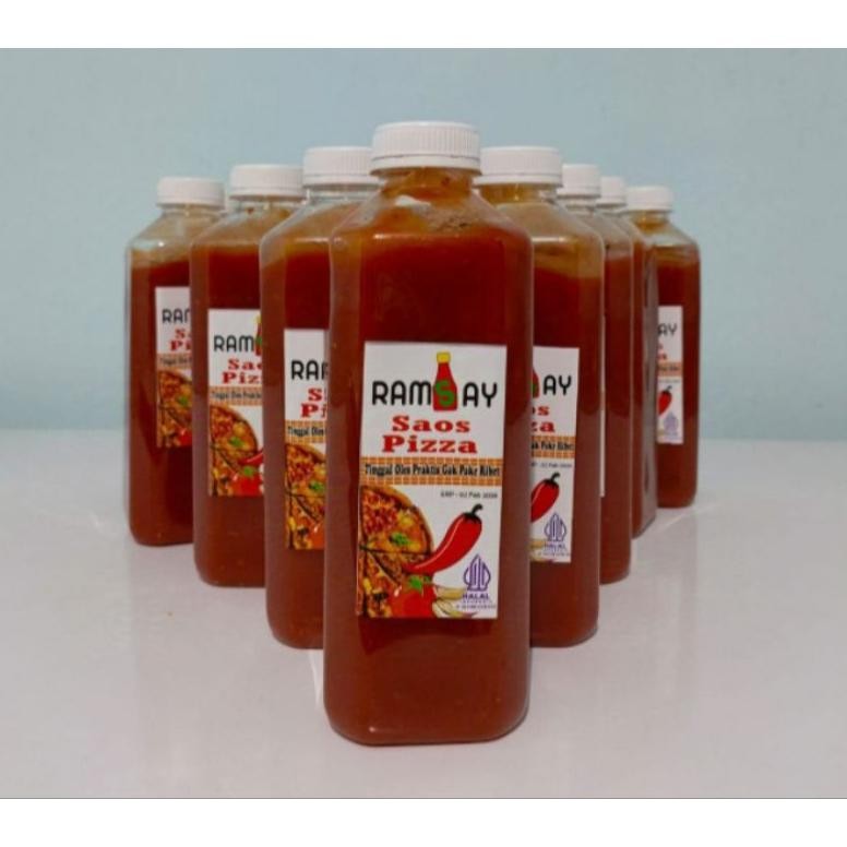 

Saos Pizza Burger BBQ Spaghetti Pasta Mie 1 Kg Nugi