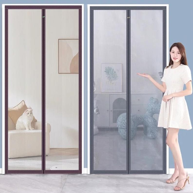SPESIAL DISKON Tirai anti nyamuk PVC Tirai Magnet Elegan bahan plastik PVC 90x210cm/ 100x210cmTirai 