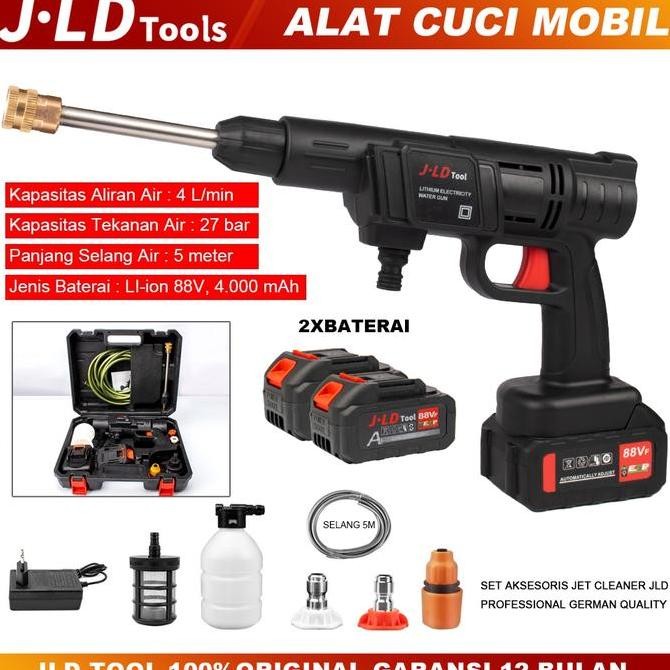 WM - Alat Cuci Motor Alat Cuci Motor Mobil Jet cleaner baterai Alat Portable Cordless