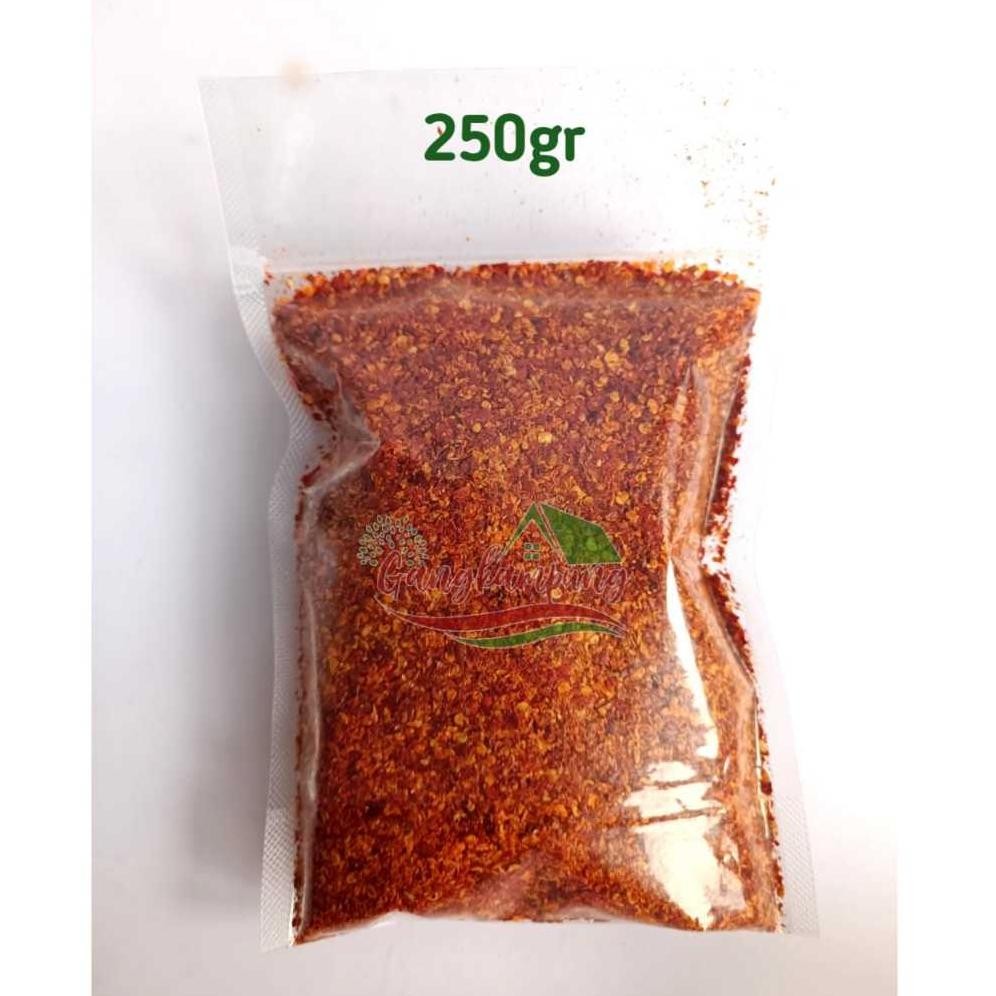 

Cabe Bubuk Berkualitas 250gr Nugi