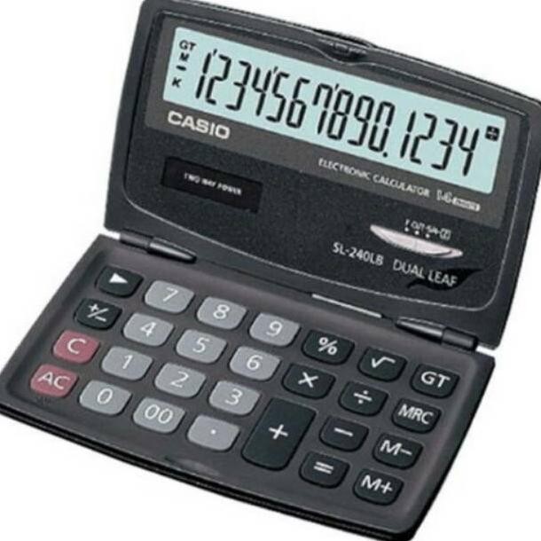 

CASIO SL-240LB - Kalkulator Saku # Pocket Calculator RB2