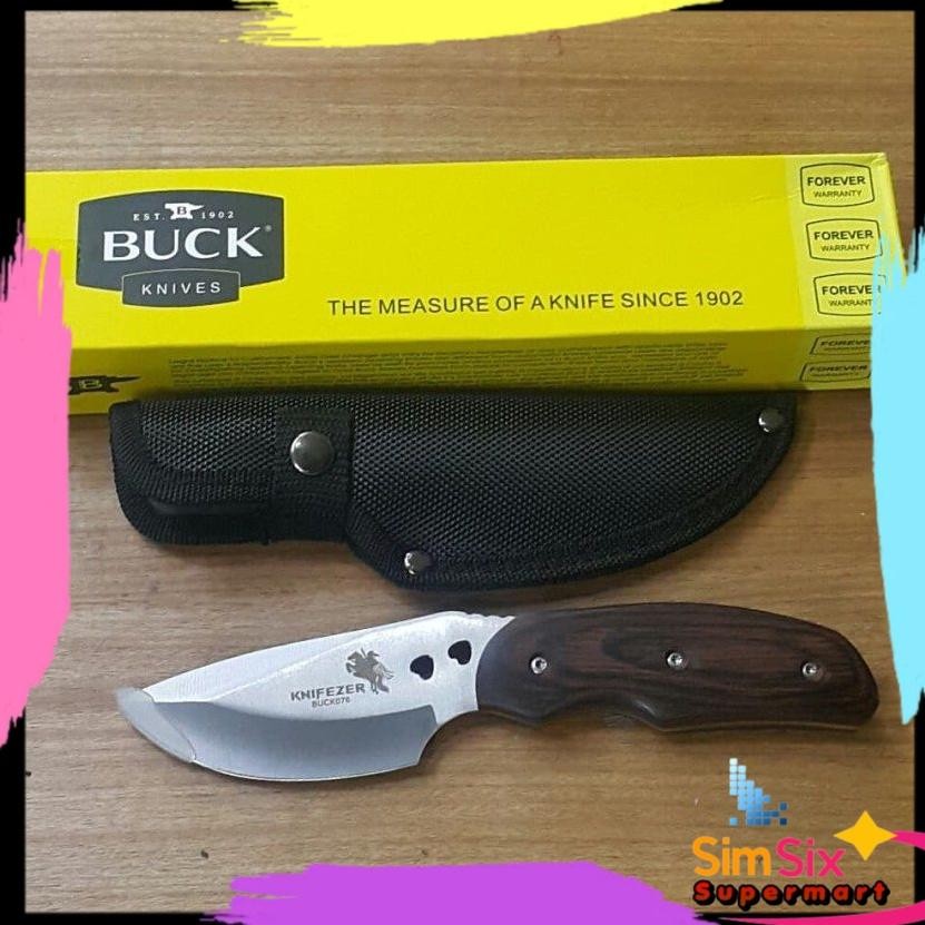 Berkualitas PISAU CAMPING BUSHCRAFT KNIFEZER BUCK PISAU OUTDOOR GUNUNG SURVIVAL PENDAKI