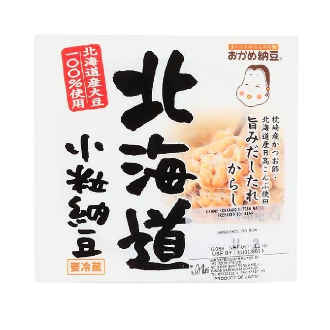 

READY STOCK Takano Hokkaido Kotsubu Natto Jepang / Probiotik Fermentasi Kacang Kedelai / Kotak 3 Pcs 136 Gr