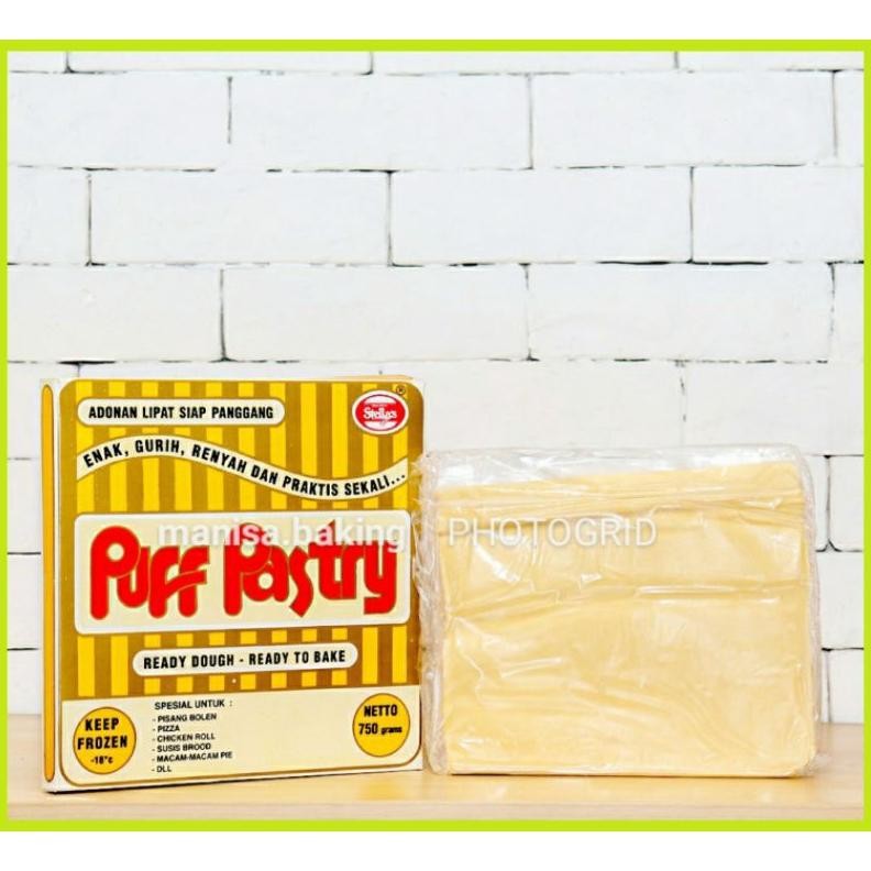 

STELLA PUFF PASTRY 750 GR ADONAN KULIT PASTRY KULIT ZUPA ZUPA PISANG BOLEN Nugi