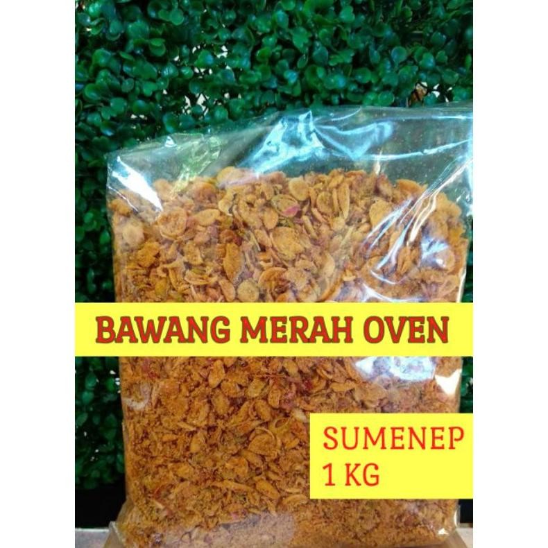 

Bawang Merah Oven Sumenep 1 KG / Bawang Goreng Oven Nugi