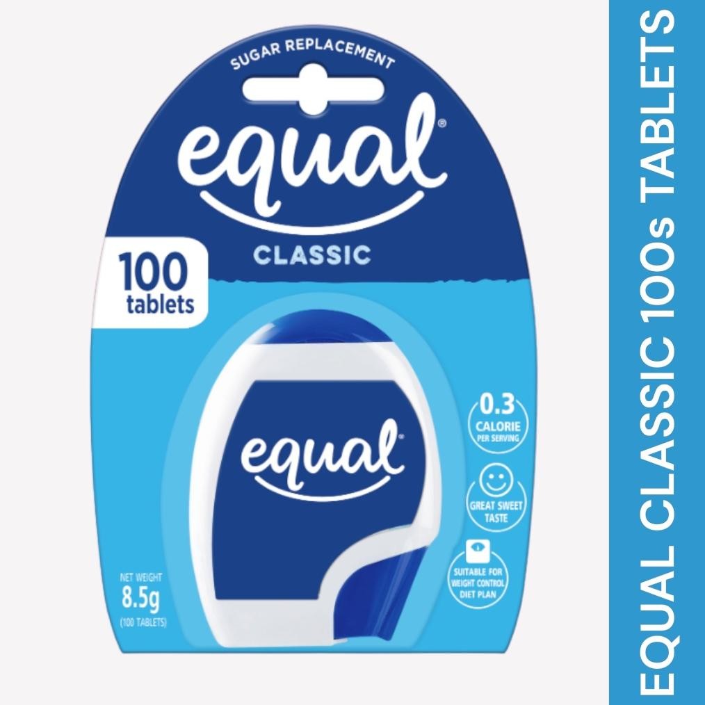 

READY STOCK EQUAL CLASSIC TABLET | SWEETENER ZERO CALORIE | PEMANIS PENGGANTI GULA | SUGAR SUBSTITUTE