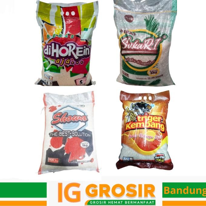 

Beras DiHorein Showa Sukari Triger Kembang 25 Kg Berkualitas Putih Bersih Enak dan Murah Nugi