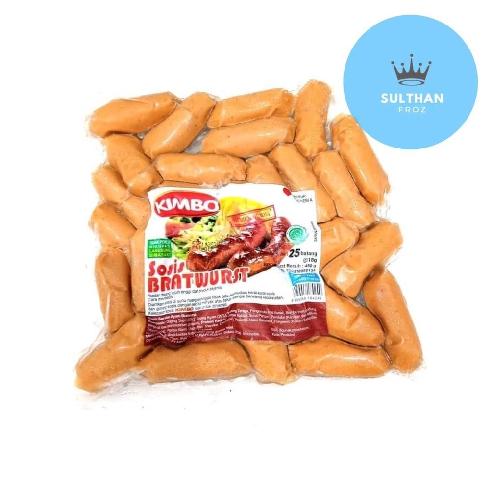 

Kimbo Sosis Bratwurst Cocktail 450 Gr Segar Berkualitas Tinggi Nugi