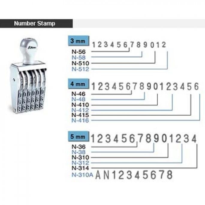 

Stempel Shiny N-38 N38 (Angka 8 digit) RB3