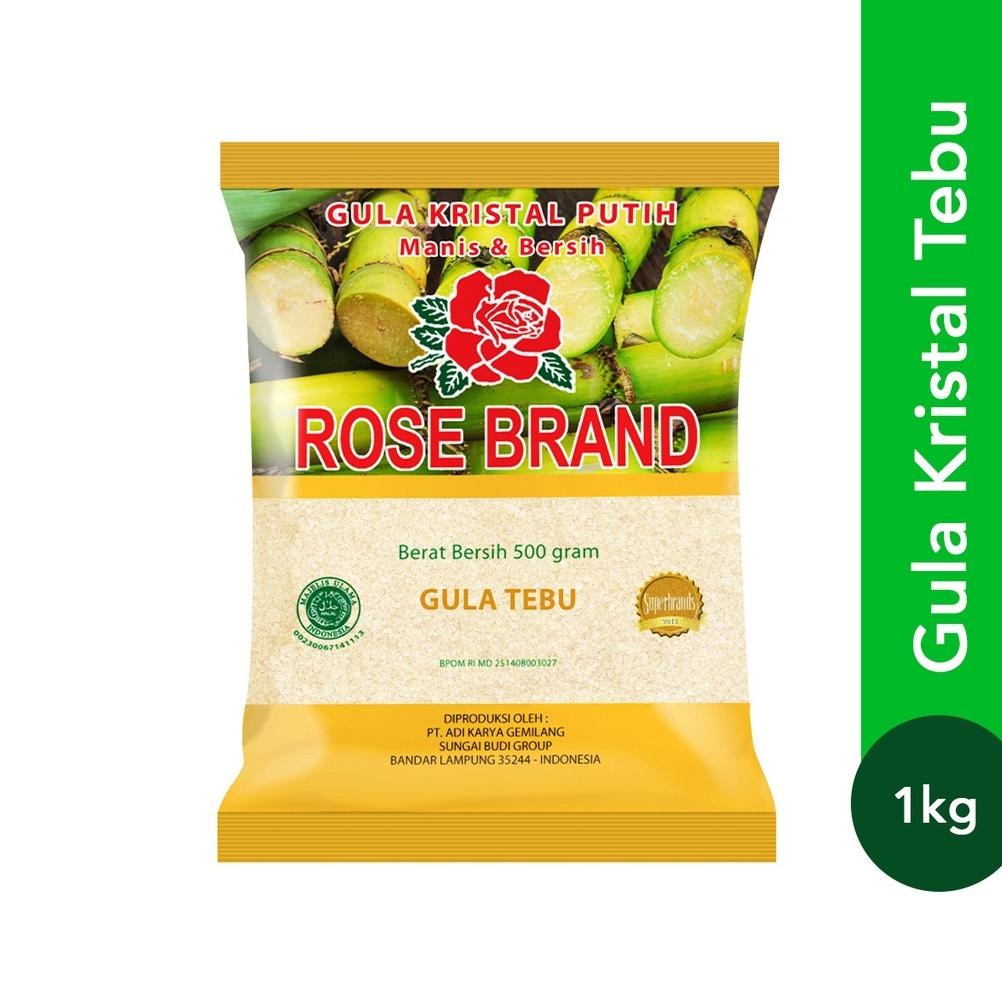 

Rose Brand - Gula Kristal Kuning 1 kg Nugi