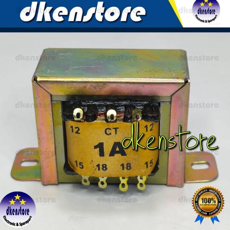 Trafo Realpro 1A CT 18v trafo 1A Ct18v 1ampere tembaga murni Nugi