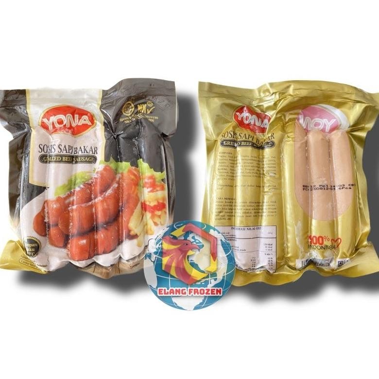 

Sosis Sapi Bakar Yona Isi 6 Jumbo Nugi